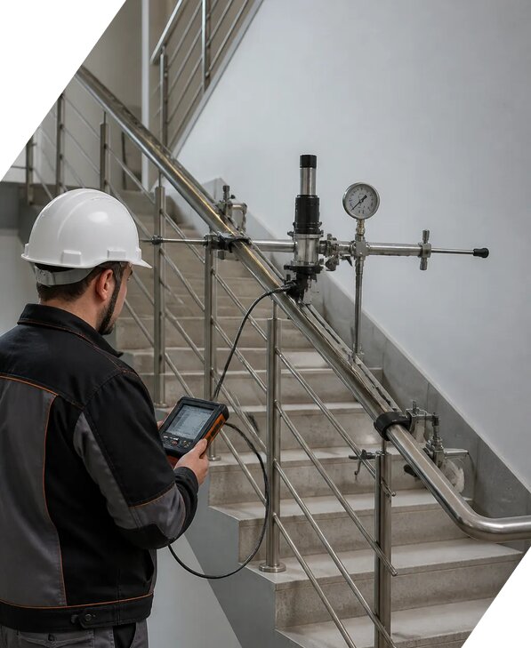 Испытание перил на нагрузку в Мичуринске от 5177 р. | ЭкспертизаРоссия